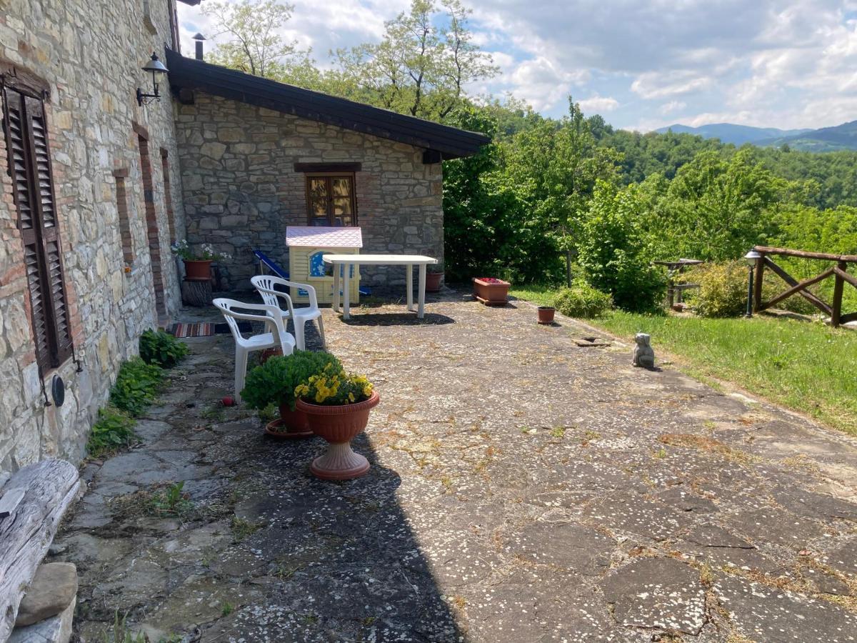 Casa In Sasso Con Piscina Villa Vernasca Exteriör bild