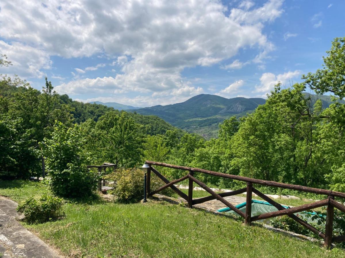 Casa In Sasso Con Piscina Villa Vernasca Exteriör bild