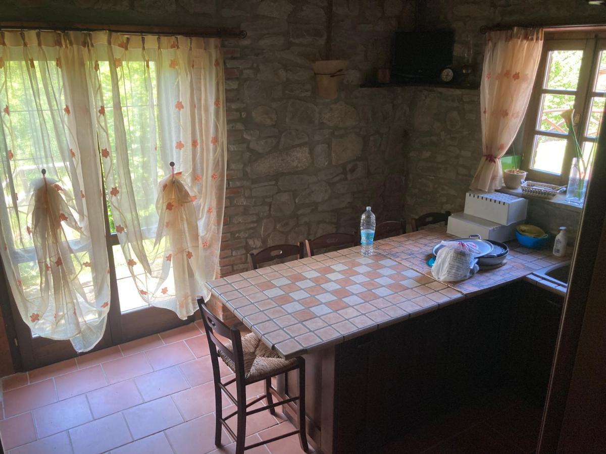 Casa In Sasso Con Piscina Villa Vernasca Exteriör bild