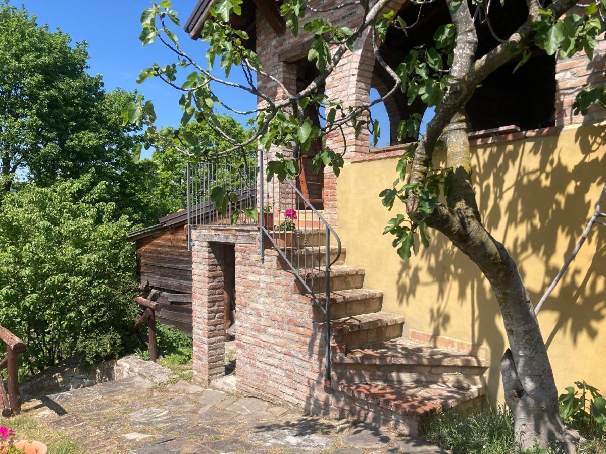 Casa In Sasso Con Piscina Villa Vernasca Exteriör bild