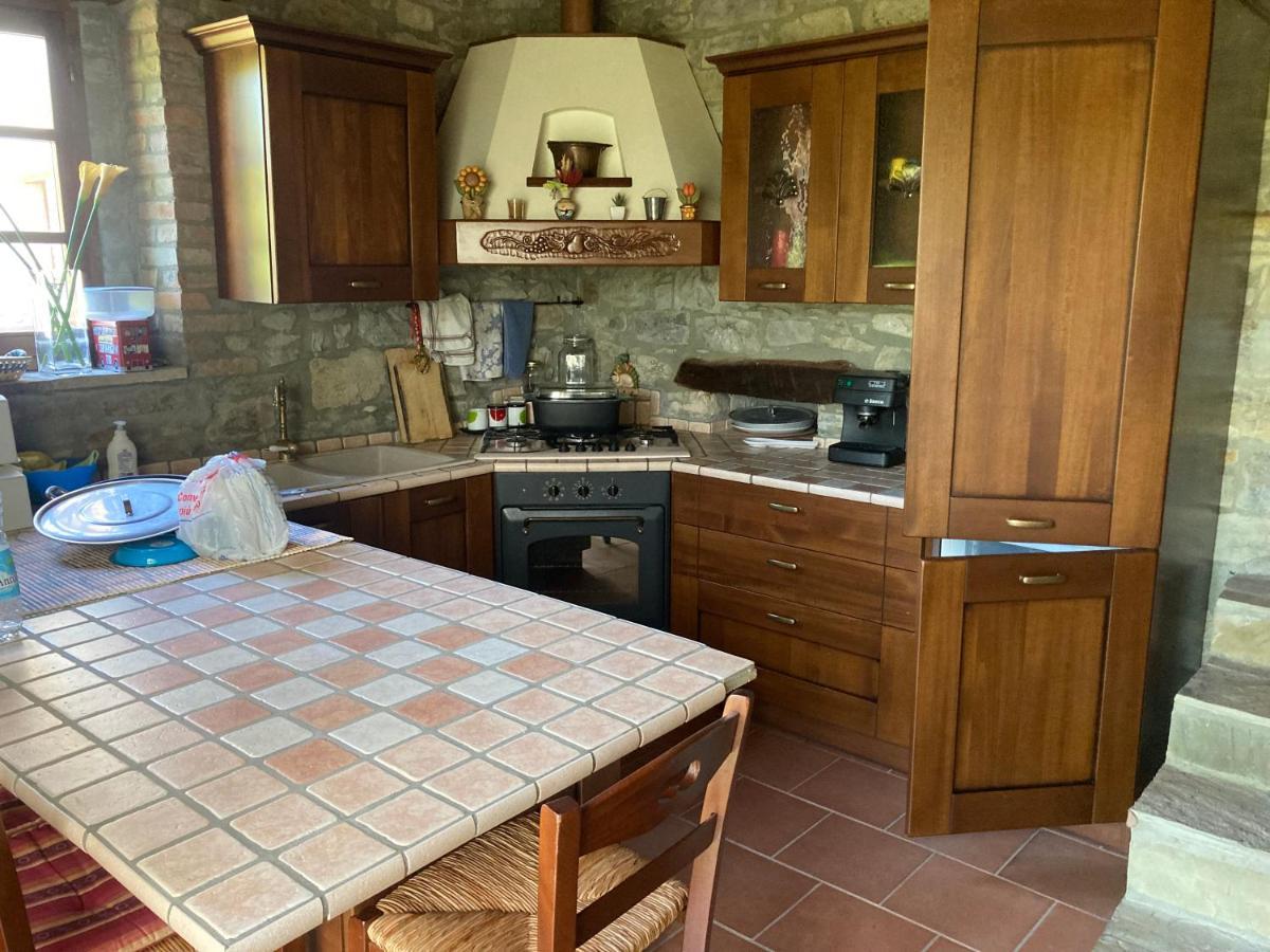 Casa In Sasso Con Piscina Villa Vernasca Exteriör bild