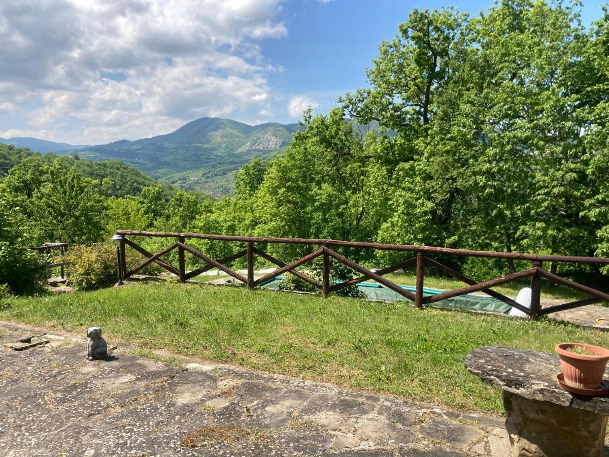Casa In Sasso Con Piscina Villa Vernasca Exteriör bild