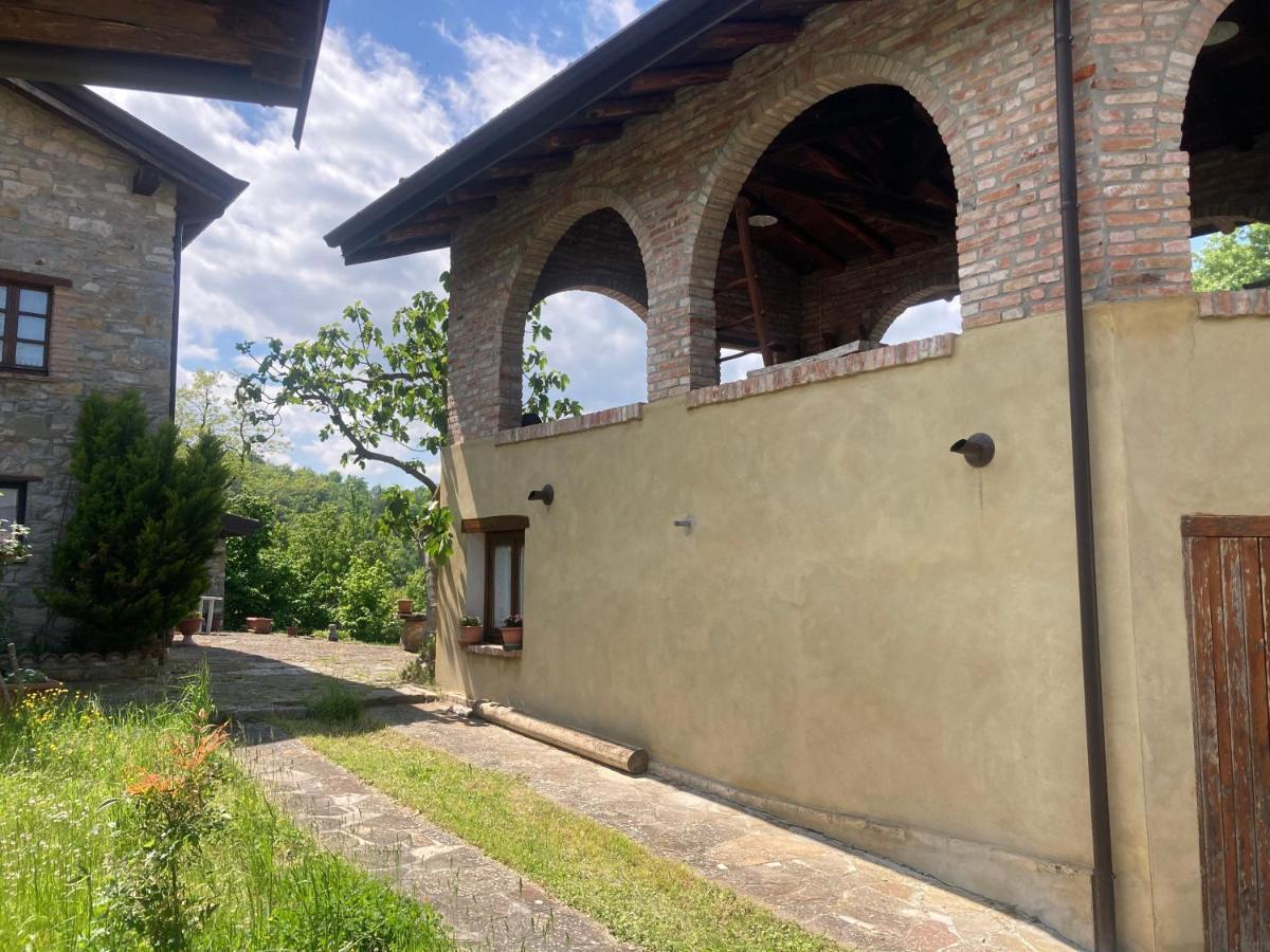 Casa In Sasso Con Piscina Villa Vernasca Exteriör bild
