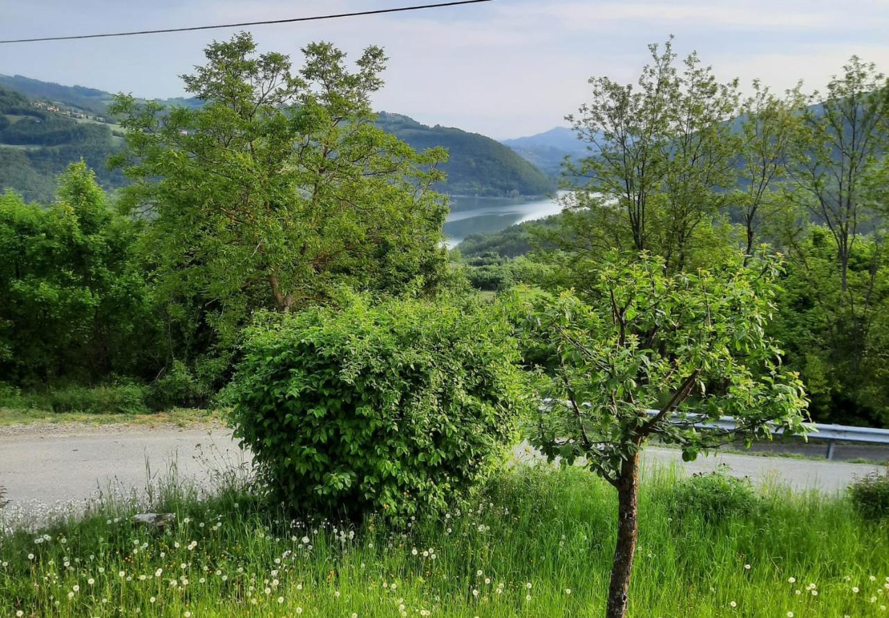 Casa In Sasso Con Piscina Villa Vernasca Exteriör bild