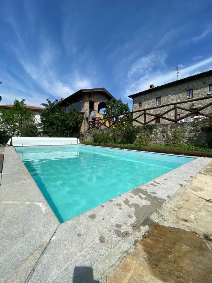 Casa In Sasso Con Piscina Villa Vernasca Exteriör bild